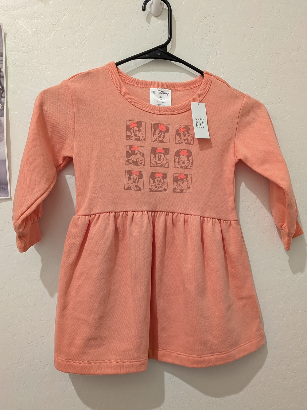 Baby GAP x Disney Minnie Mouse Dress Size 3T NEW With Tags